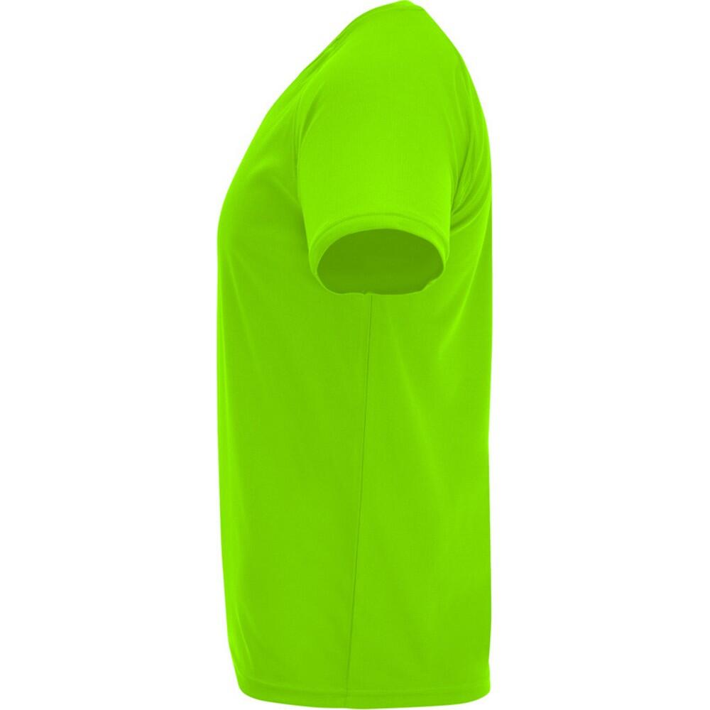 Tshirt BAHRAIN Homme (Vert Fluo) 4/4