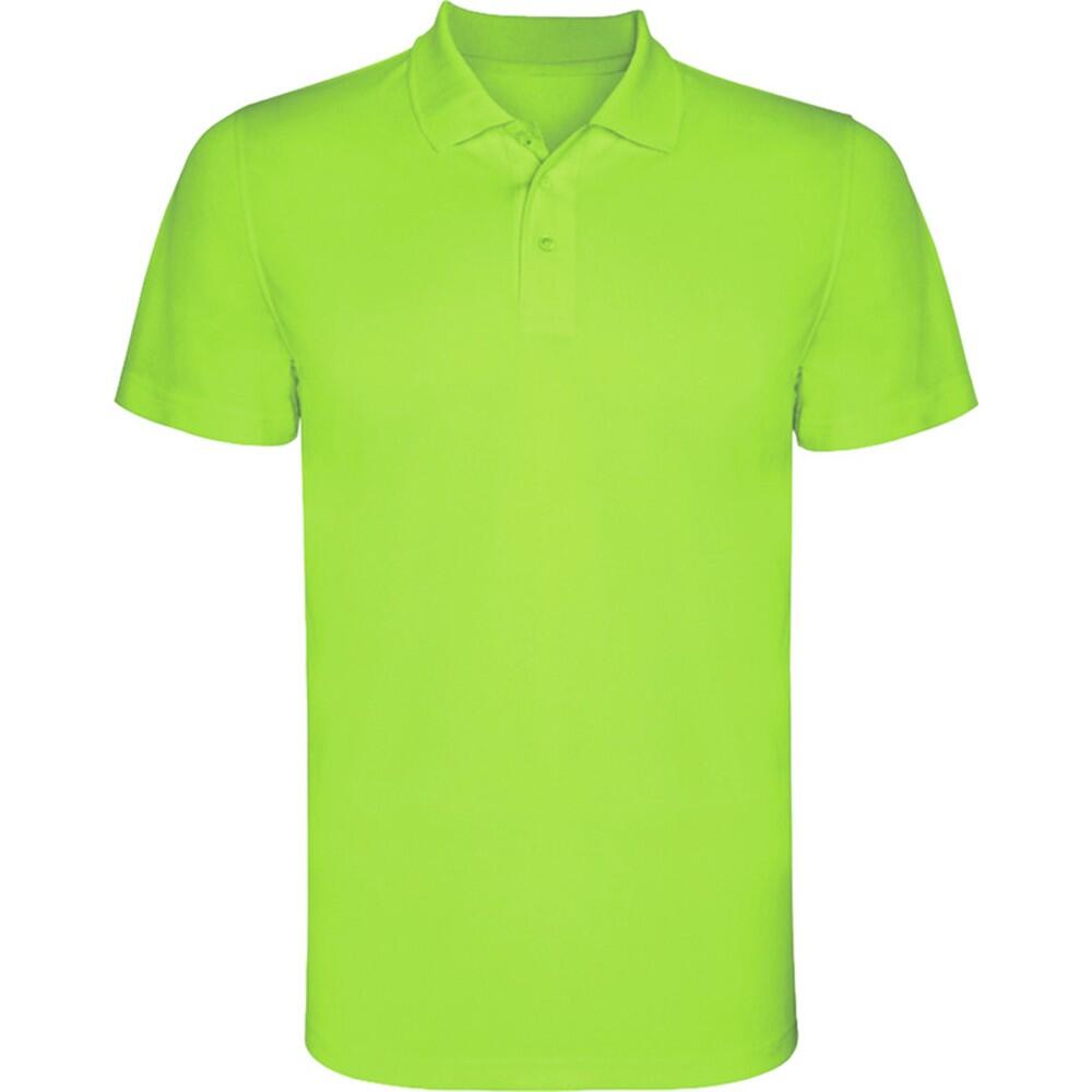 Heren monzha poloshirt met korte mouwen (wit)