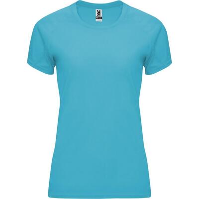 Dames bahrein sport tshirt met korte mouwen (donker zand)