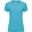 Dames Bahrein Sport Tshirt met korte mouwen (Turquoise)