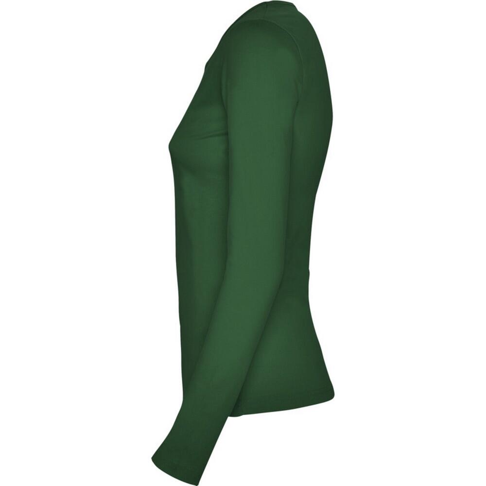 Dames Extreme Tshirt met lange mouwen (Fles groen) 3/3