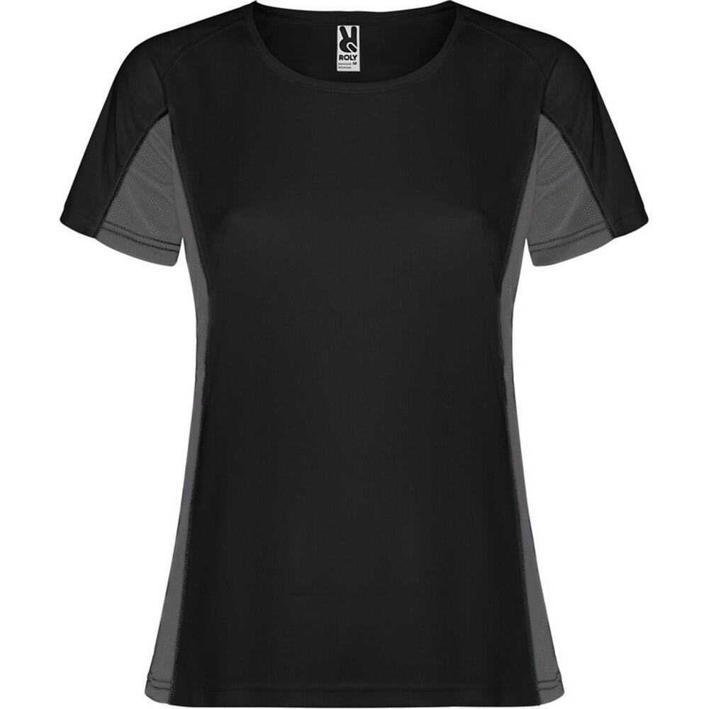 Tshirt SHANGHAI Femme (Noir Uni)