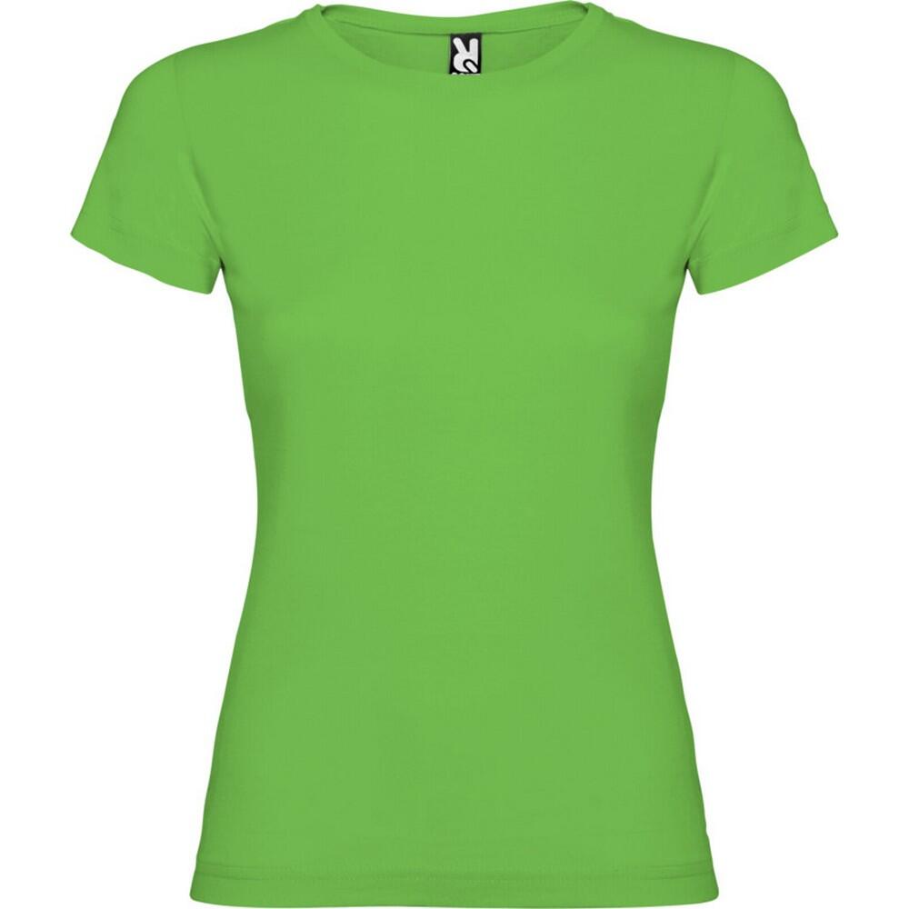 Dames jamaica tshirt met korte mouwen (paars)