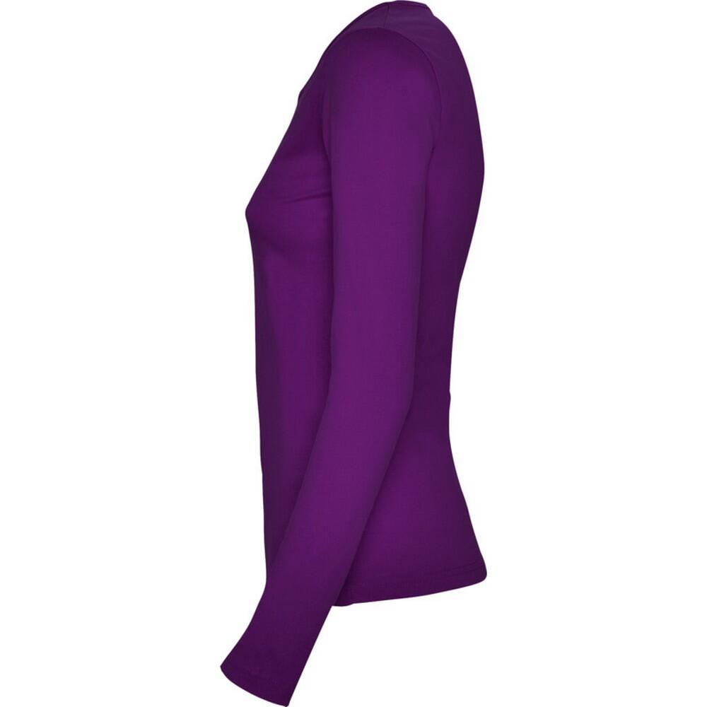 Camiseta Extreme de Manga Larga para Mujer Morado 3/3
