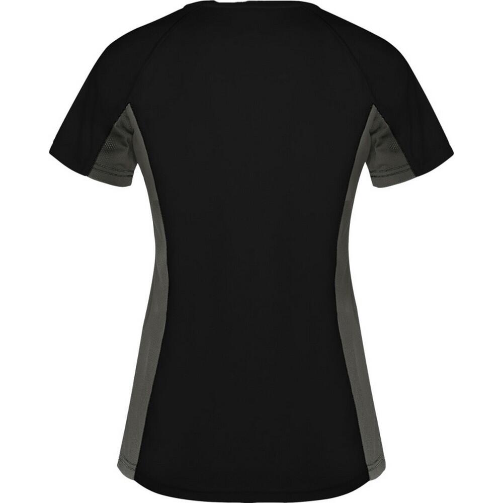 Tshirt SHANGHAI Femme (Noir Uni) 2/4