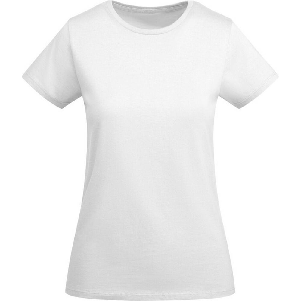 Womens/Ladies Breda ShortSleeved TShirt (White)