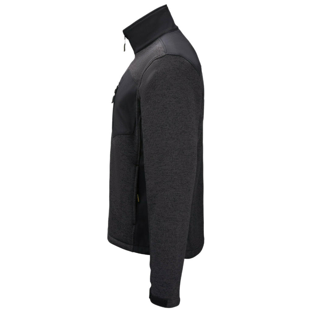 "Brady" Fleecejacke für Herren Schwarz 3/4