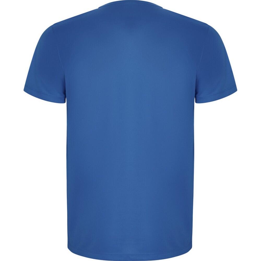 Camiseta Imola de Manga Corta Deportivo para Hombre Azul Real 2/3
