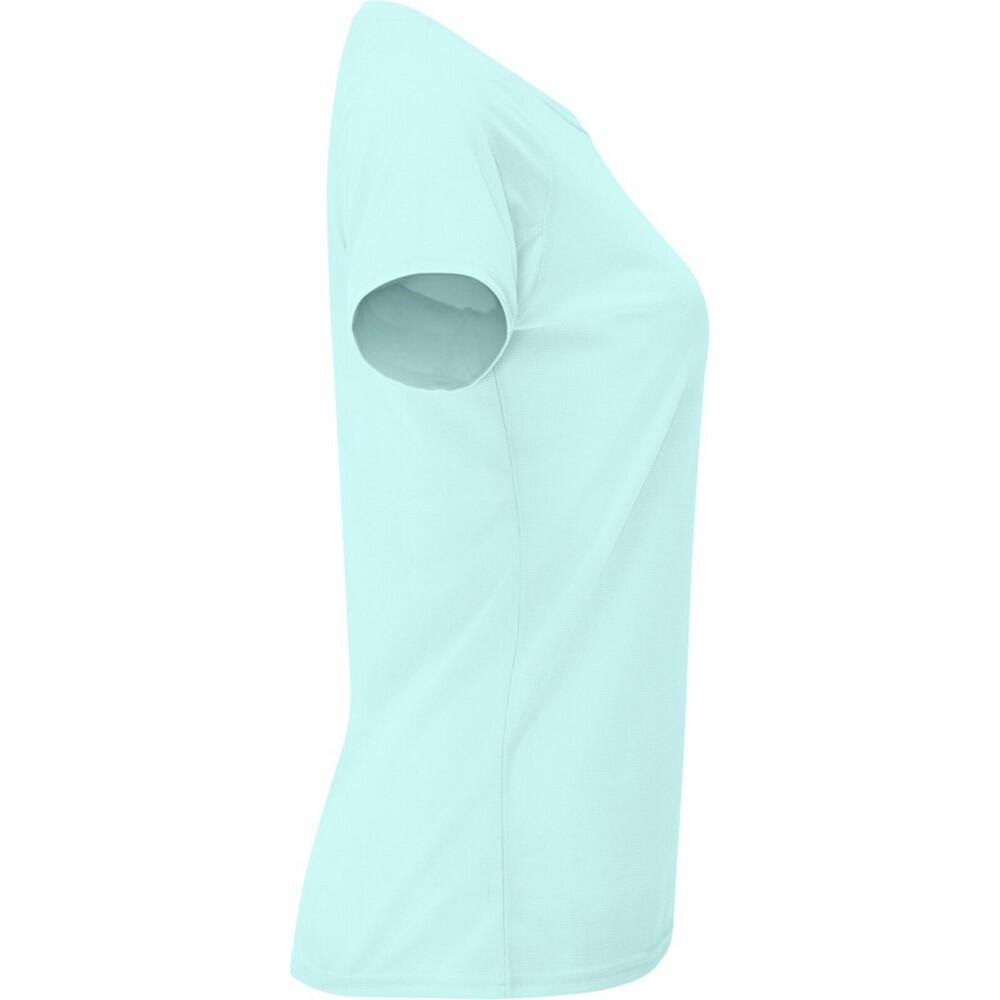 Maglietta Sportiva Maniche Corte Donna Roly Bahrain Mint 3/4