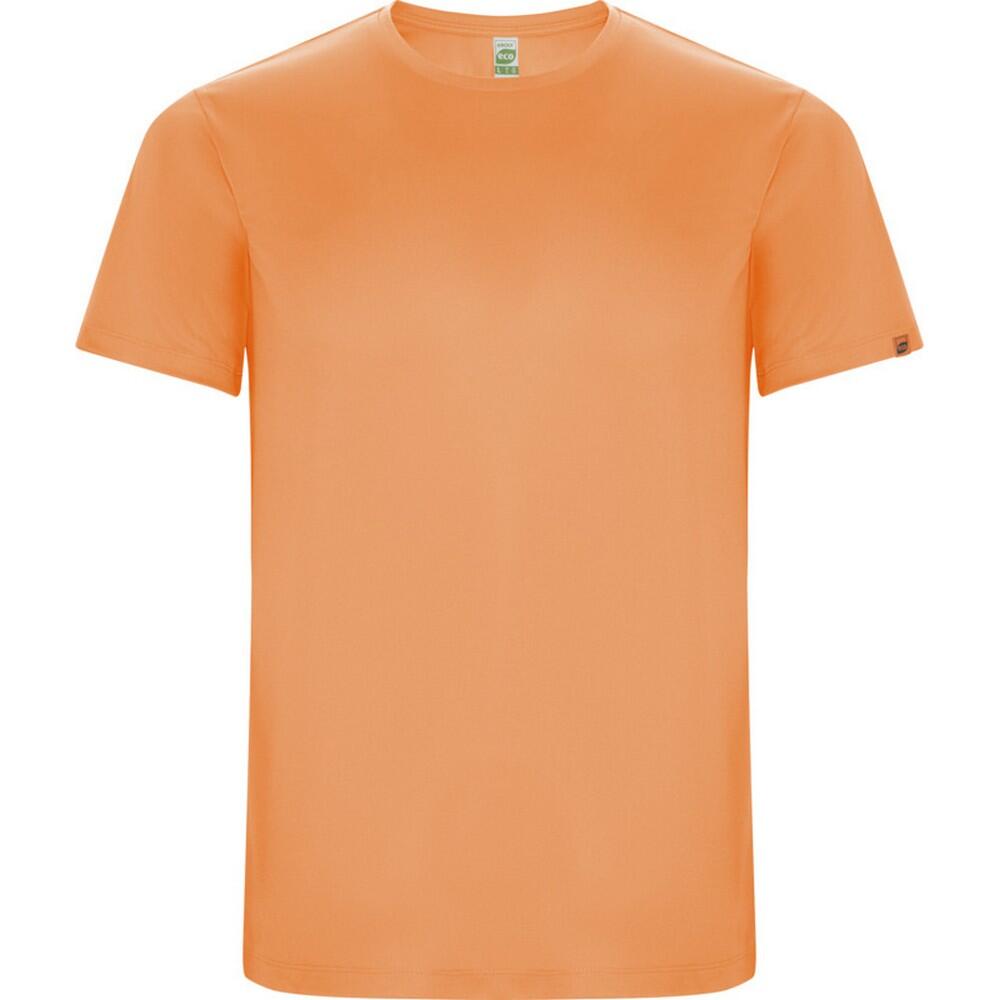 Heren Imola Sport Tshirt met korte mouwen (Fluorescerend Oranje)