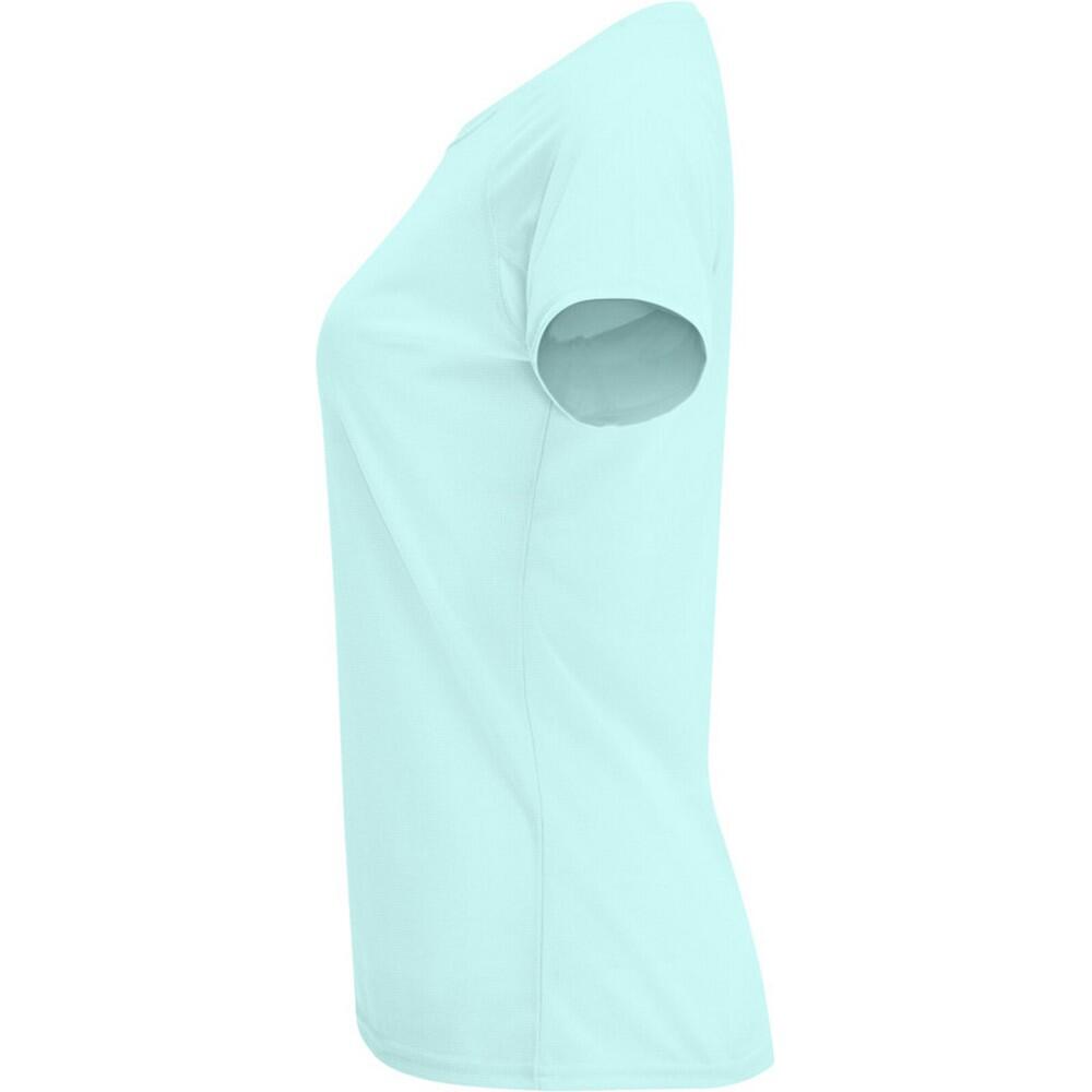 Maglietta Sportiva Maniche Corte Donna Roly Bahrain Mint 4/4