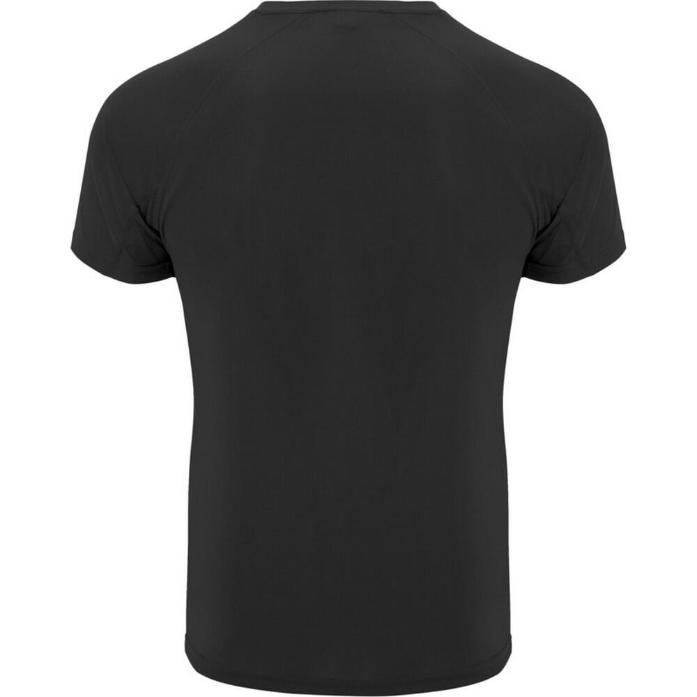 Tshirt BAHRAIN Homme (Noir Uni) 2/4
