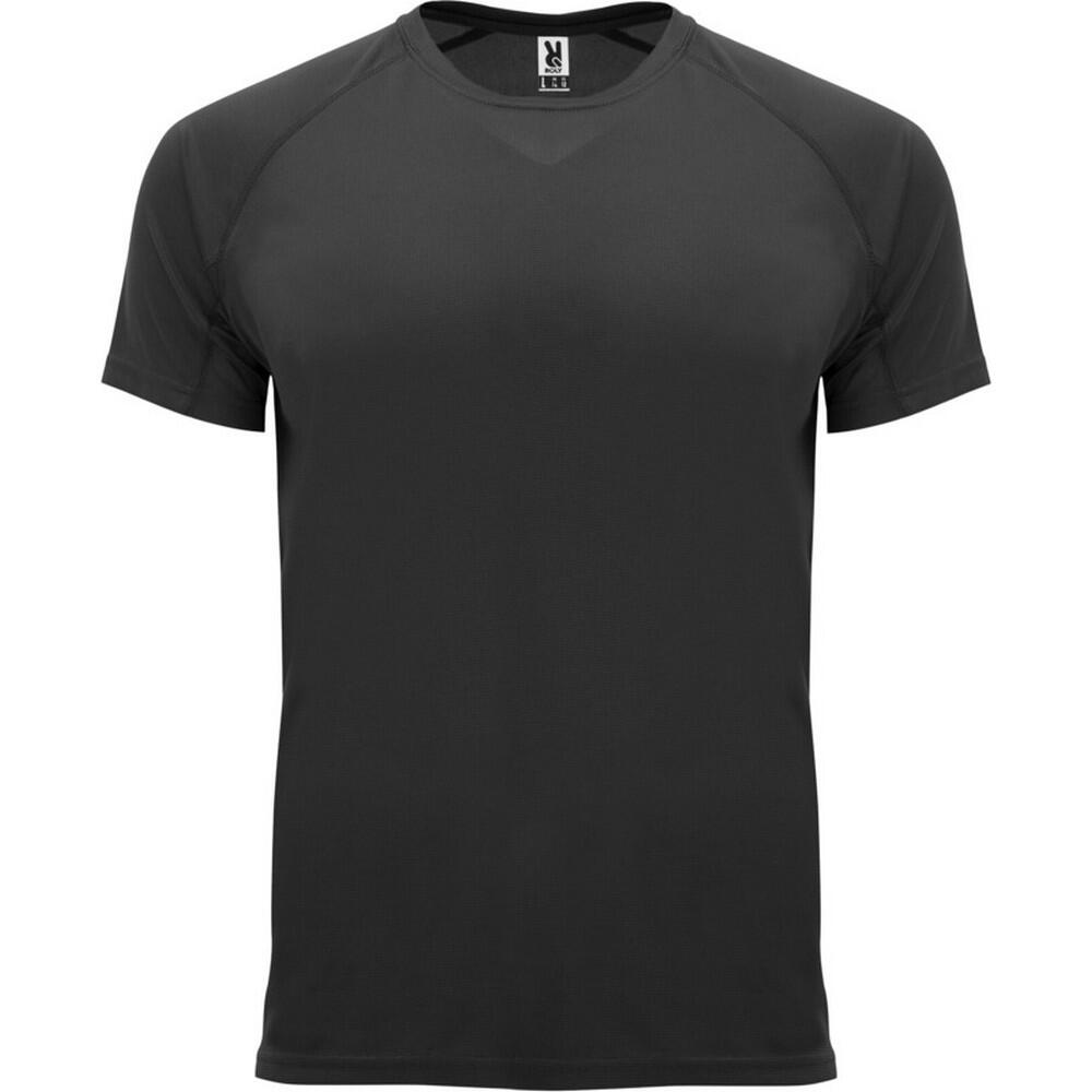 Tshirt BAHRAIN Homme (Noir Uni)