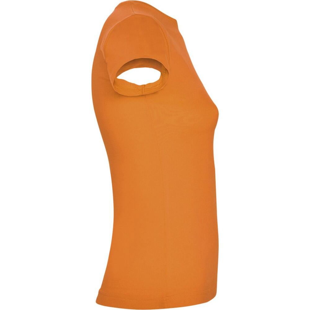 Maglietta Maniche Corte Donna Roly Jamaica Arancio 3/4