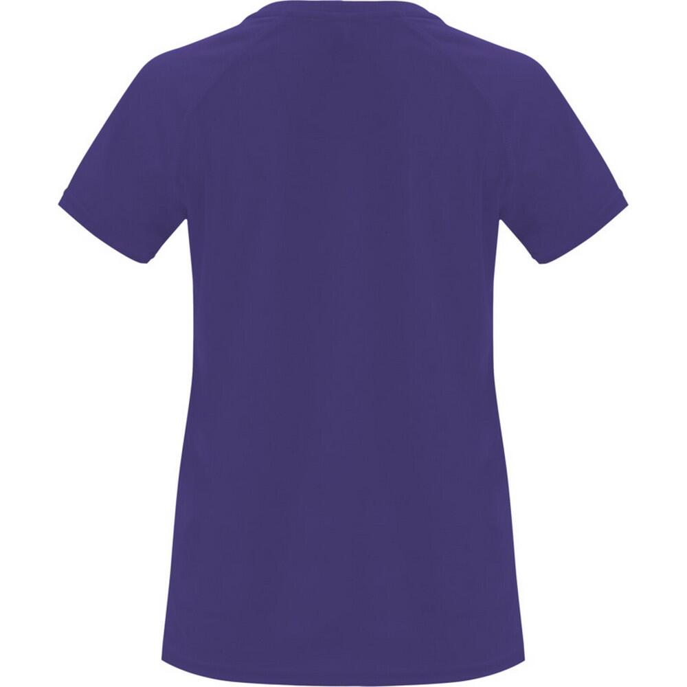 Dames Bahrein Sport Tshirt met korte mouwen (Mauve) 2/4