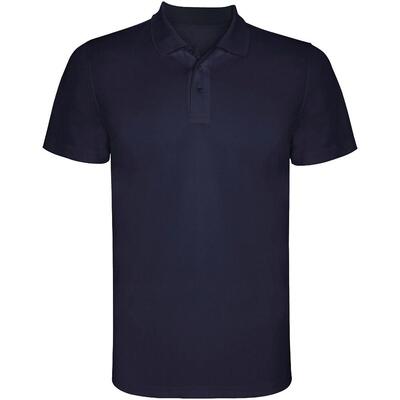 Heren monzha poloshirt met korte mouwen (wit)