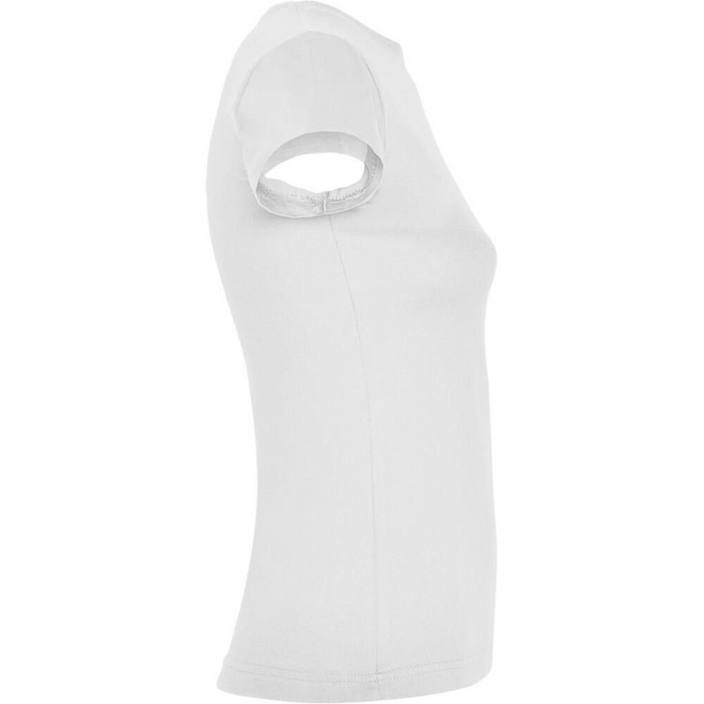 Tshirt JAMAICA Femme (Blanc) 3/4