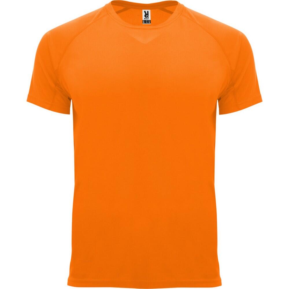 Roly - Tshirt Bahrain Homme (orange Fluo) - T-shirt Manches Courtes - Orange - 52 2xl - Decathlon