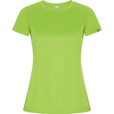 Dames imola sport tshirt (massief zwart)