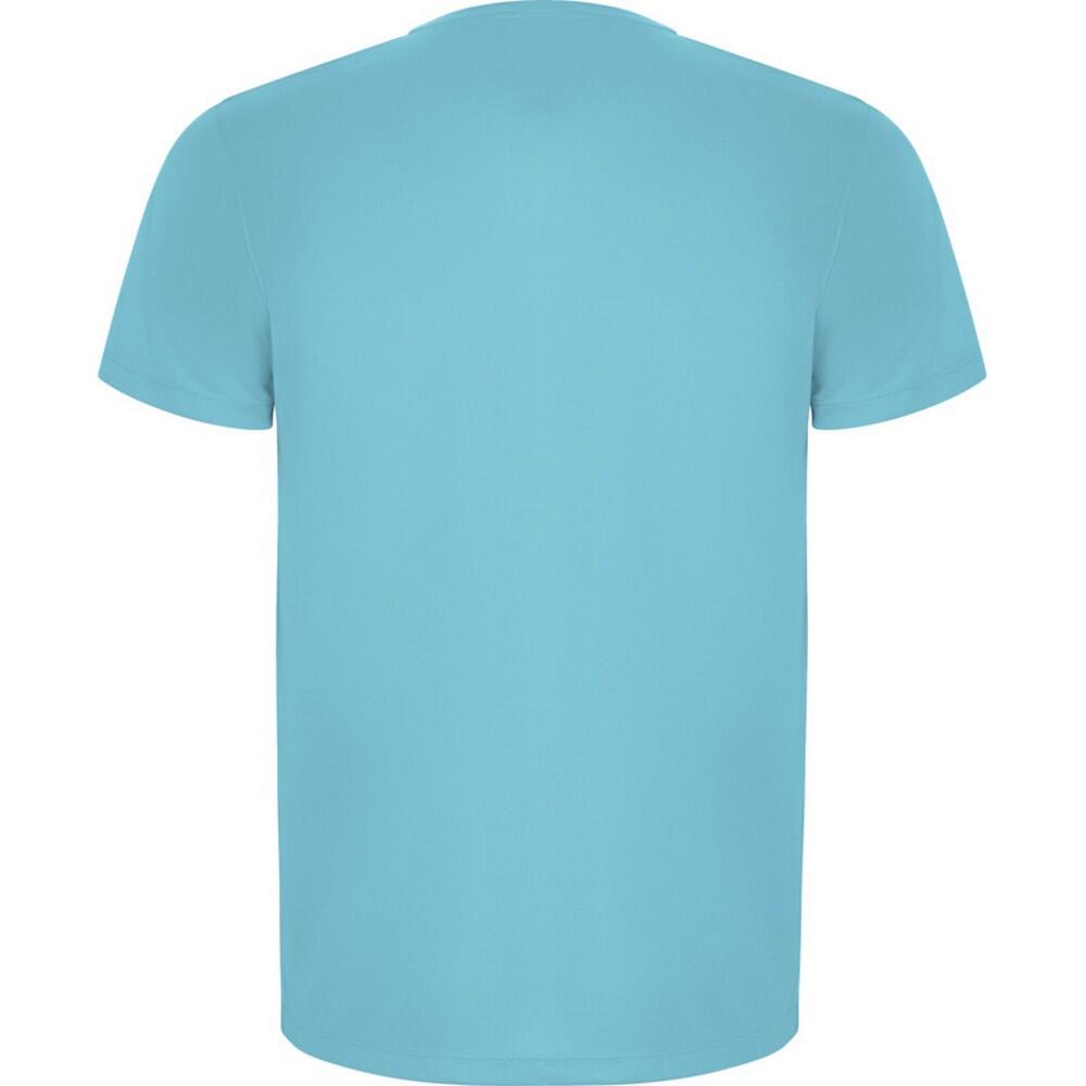 Camiseta Imola de Manga Corta Deportivo para Hombre Turquesa 2/3