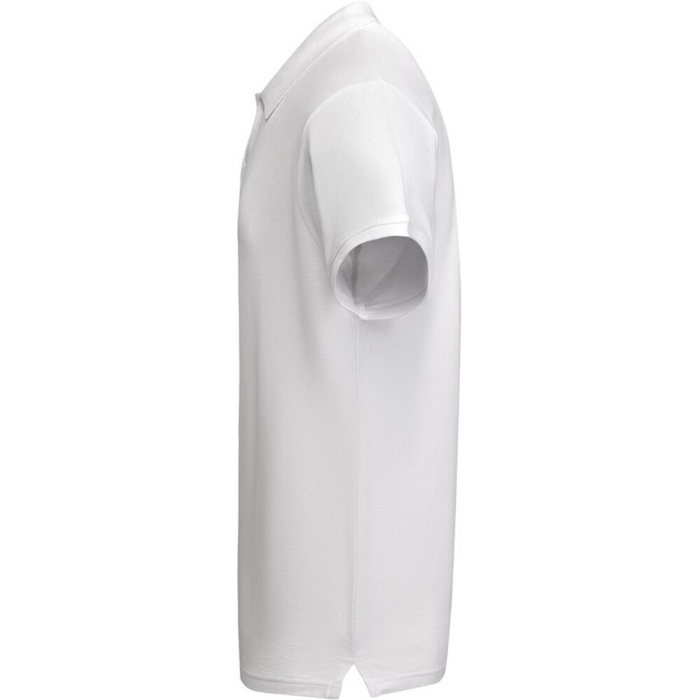 Maglietta Polo Maniche Corte Uomo Roly Prince Bianco 3/4