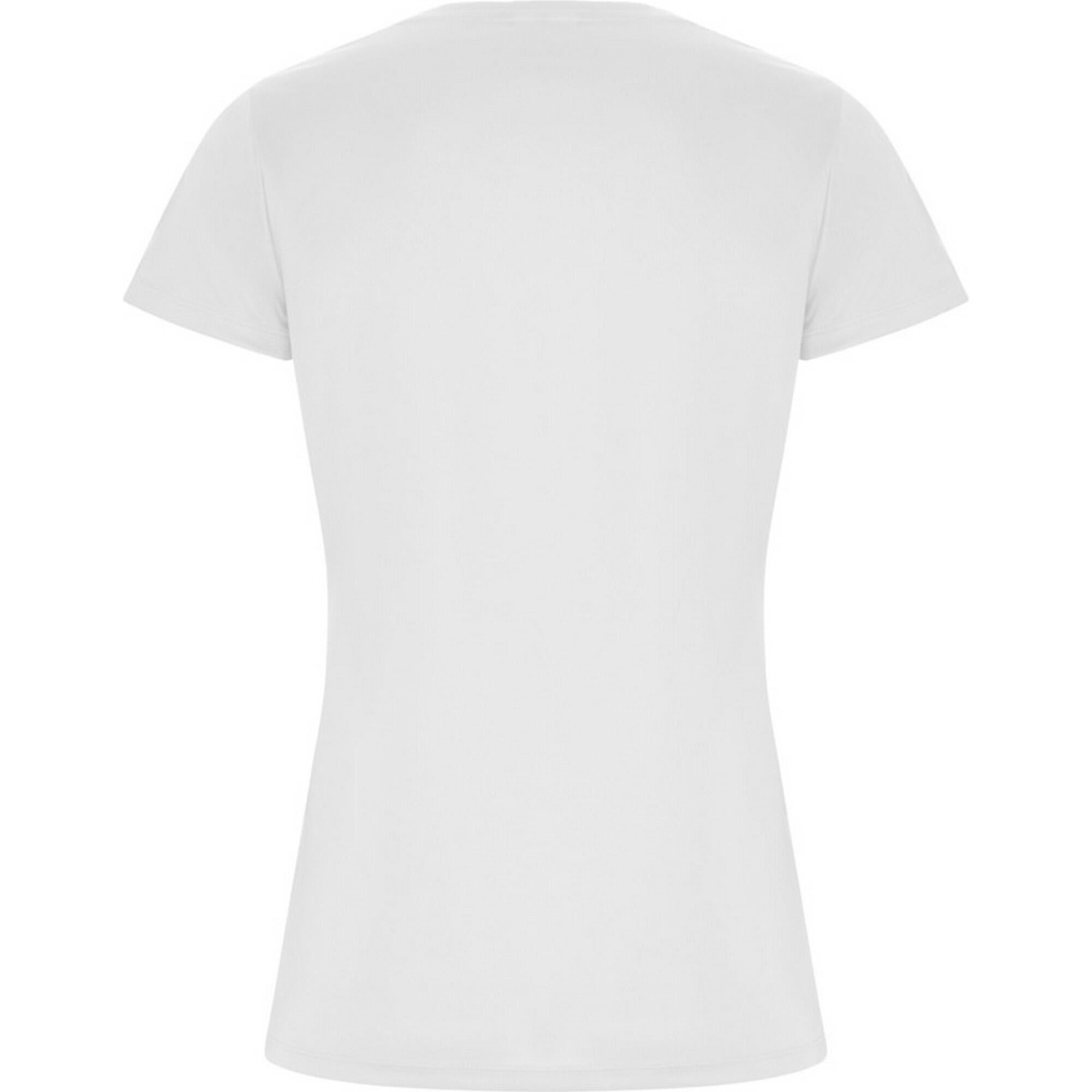 Maglietta Sportiva Donna Roly Imola Bianco 2/3
