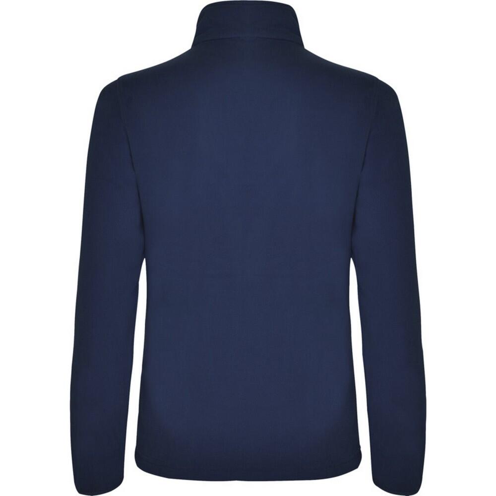 Womens/Ladies Himalaya Quarter Zip Fleece Jacket (Navy Blue) 2/4