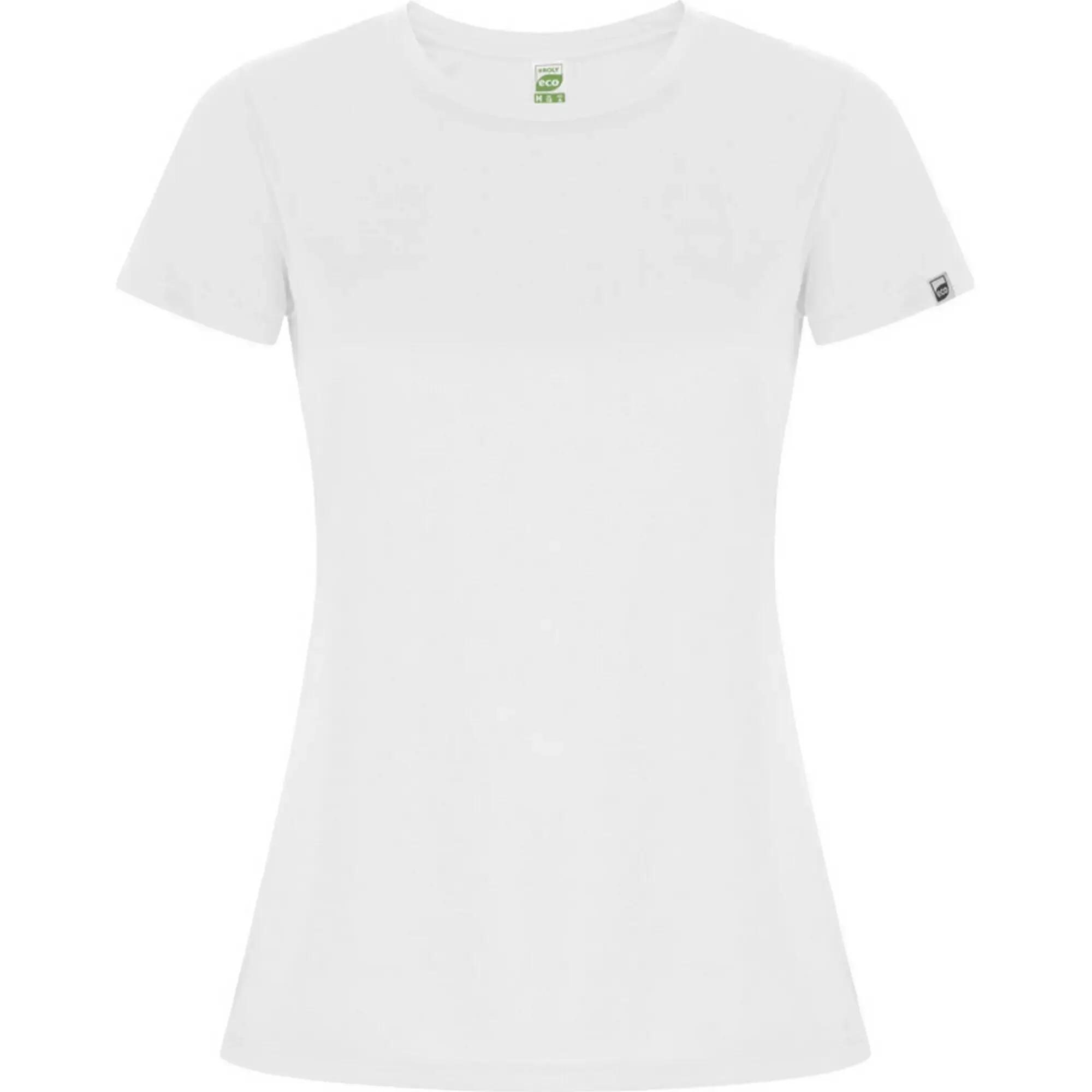 Dames imola sport tshirt (massief zwart)
