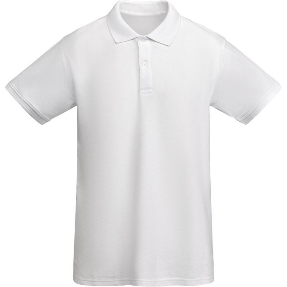 Mens Prince ShortSleeved Polo Shirt (White)