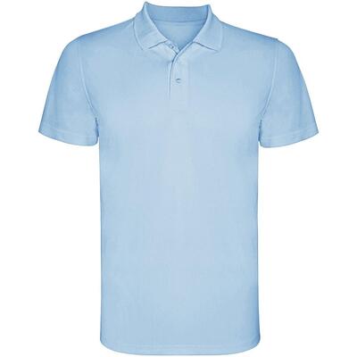 Heren monzha poloshirt met korte mouwen (wit)