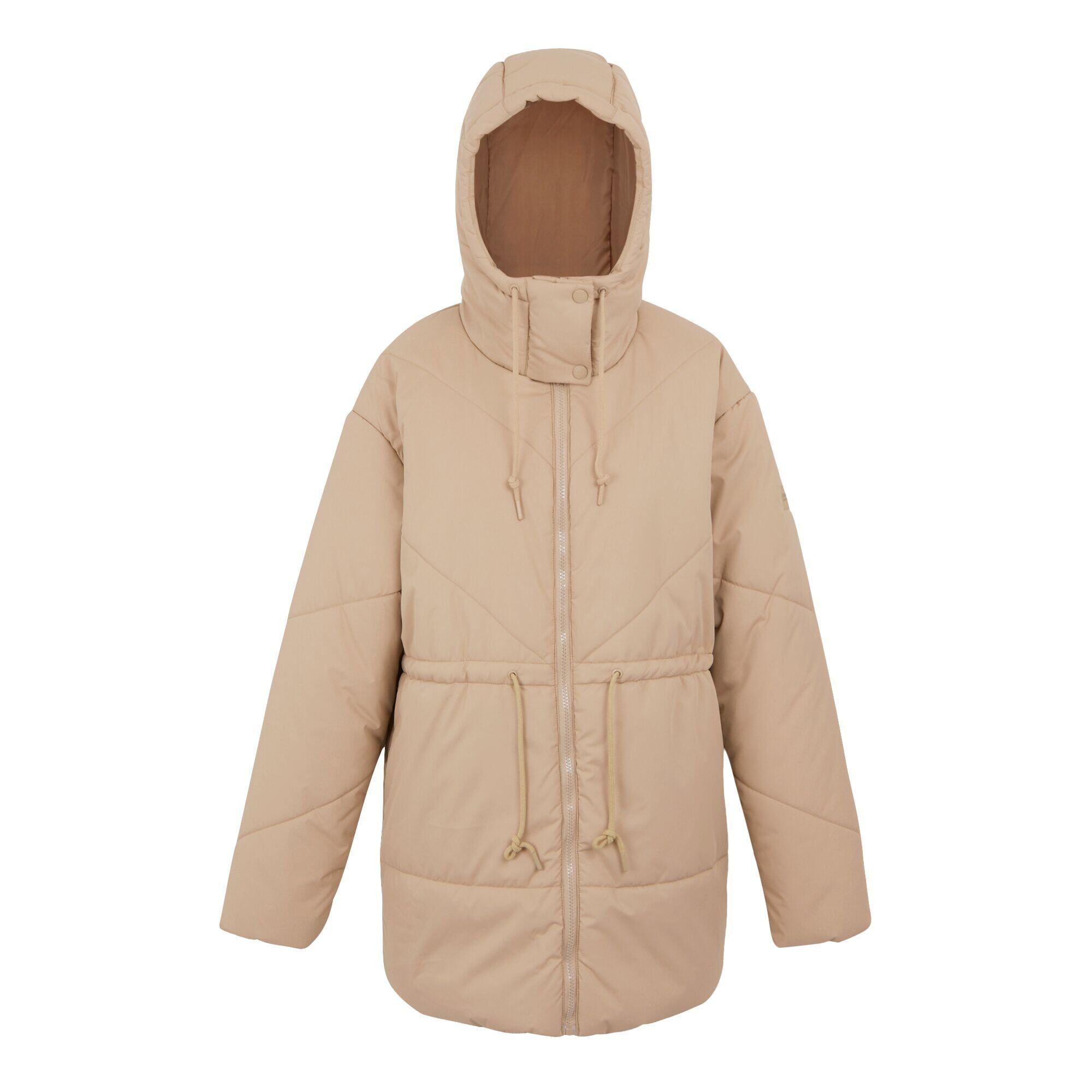 Casaco Acolchoado Alcochoado Rurie Mulher Taupe quente