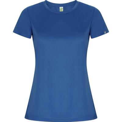Dames imola sport tshirt (massief zwart)