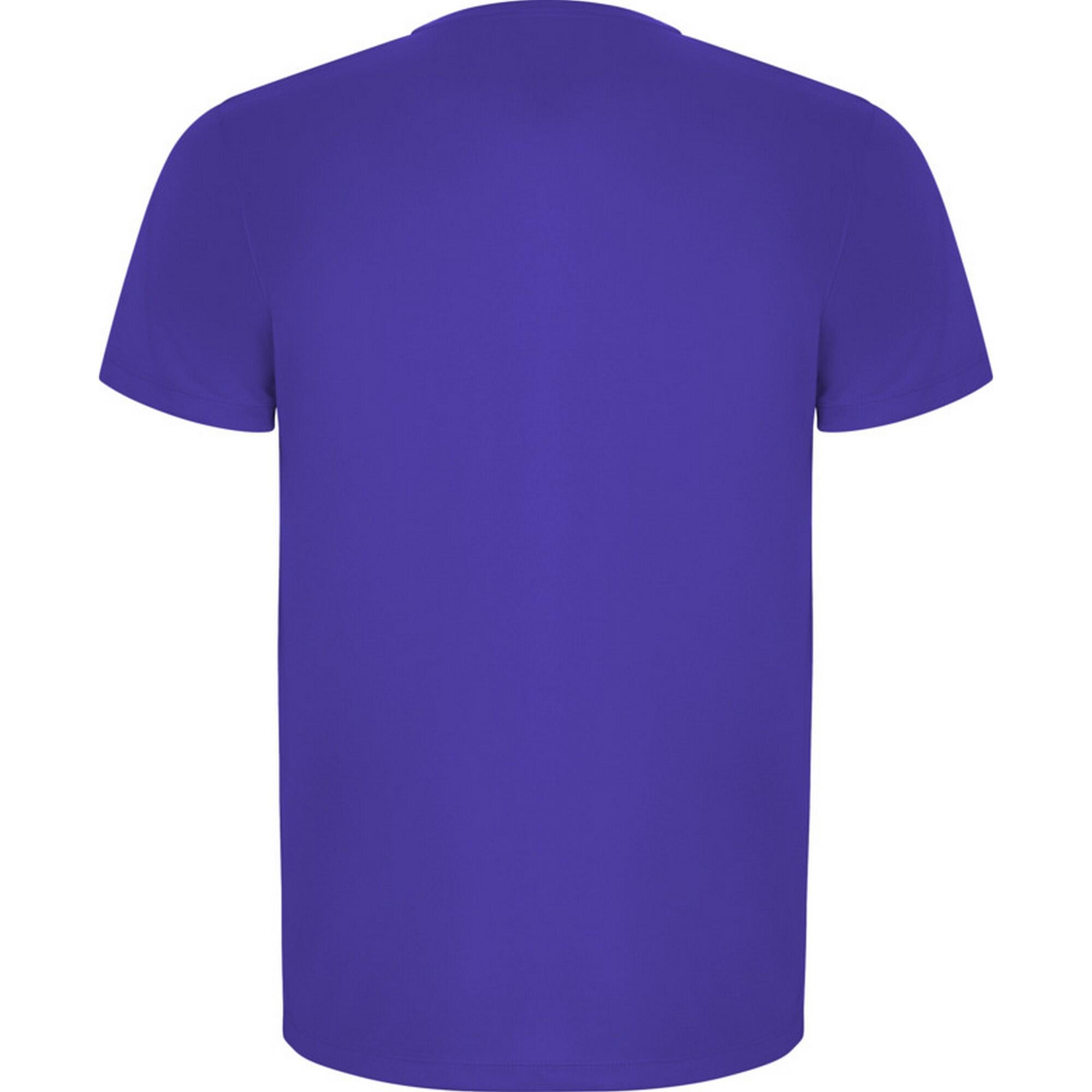 Camiseta Imola de Manga Corta Deportivo para Hombre Malva 2/3