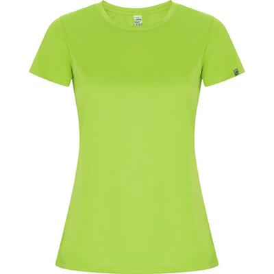 Dames imola sport tshirt (massief zwart)