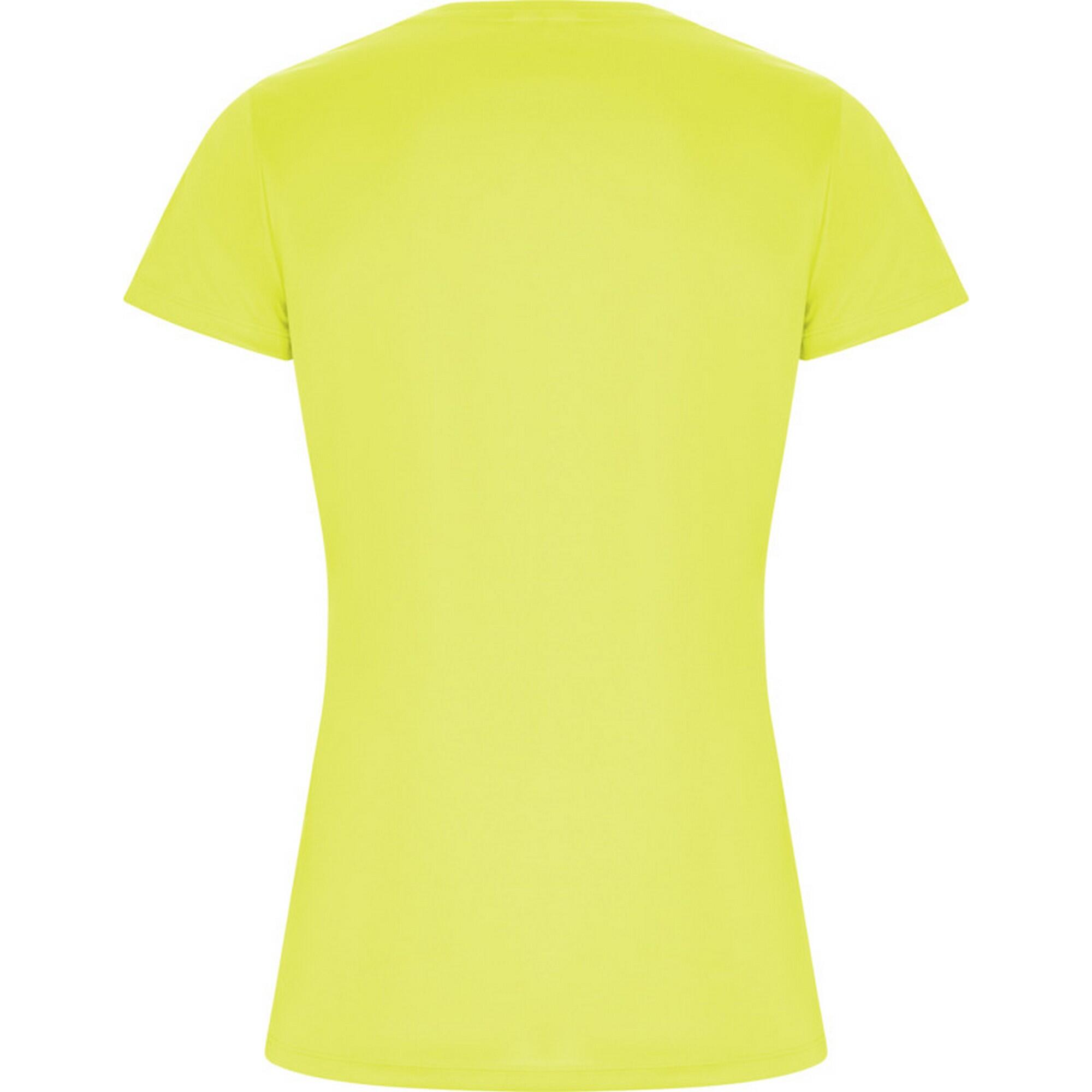 Tshirt IMOLA Femme (Jaune Fluo) 2/3