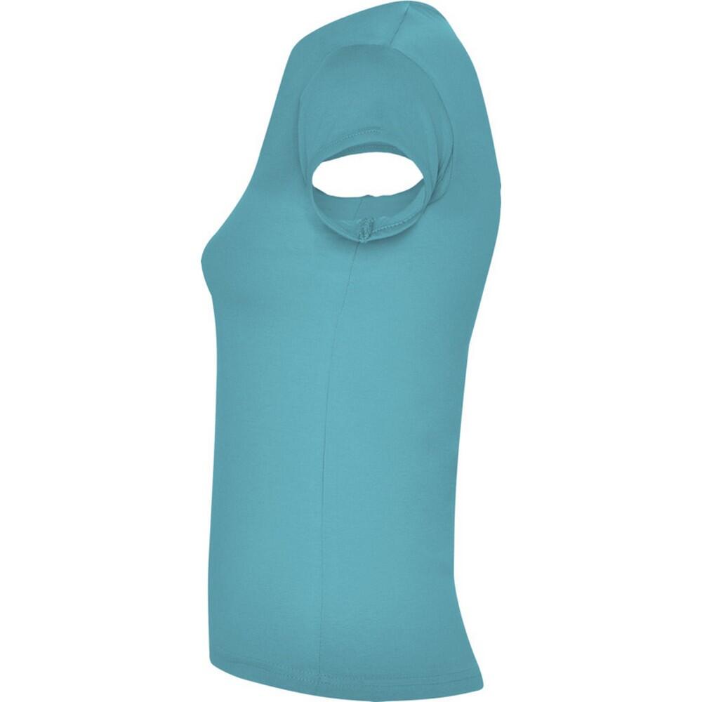Tshirt BELICE Femme (Turquoise Vif) 3/4