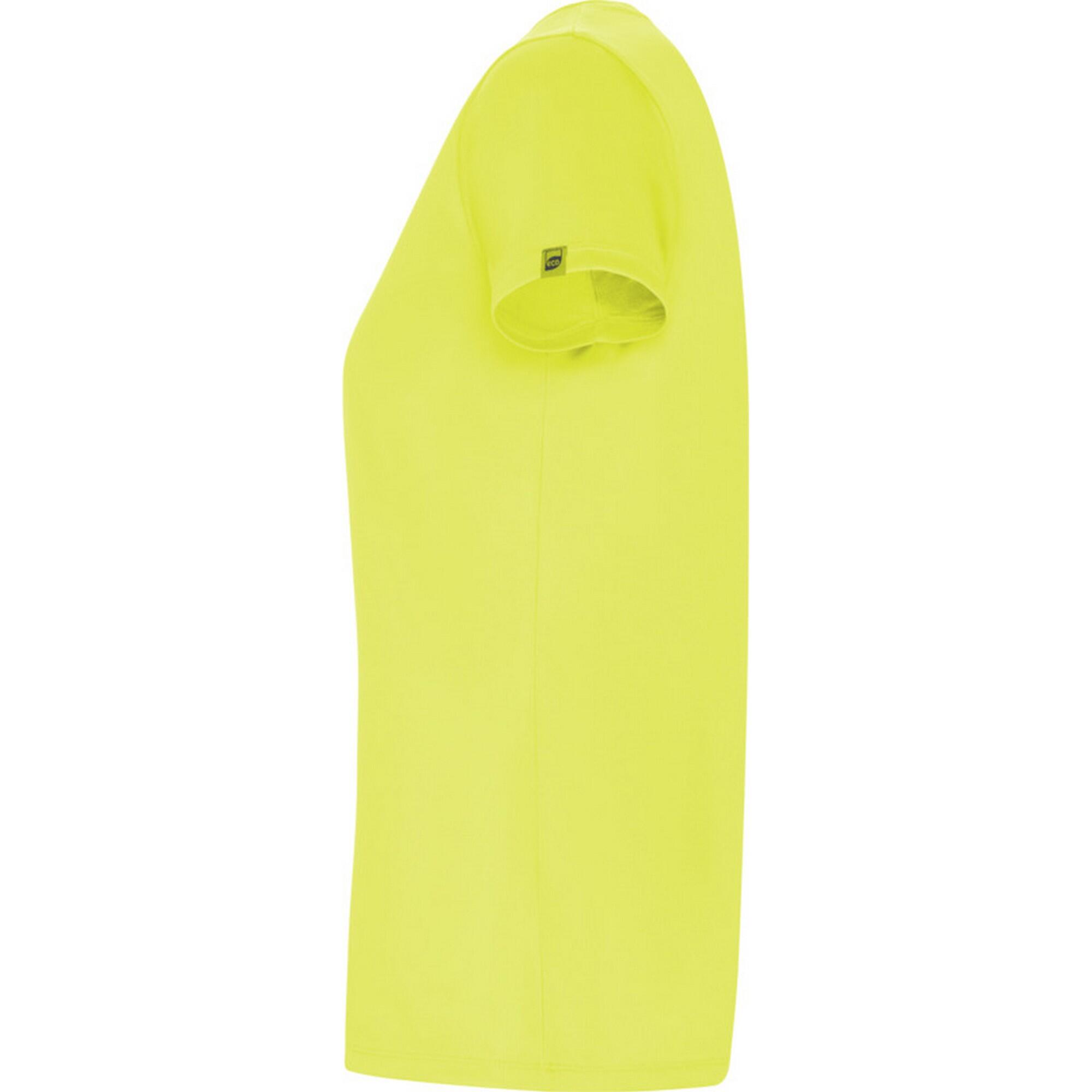 Tshirt IMOLA Femme (Jaune Fluo) 3/3