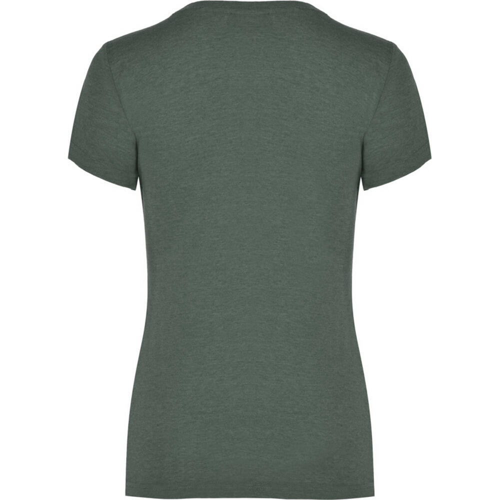 Tshirt Manches Courtes FOX Femme (Vert Bouteille) 2/3
