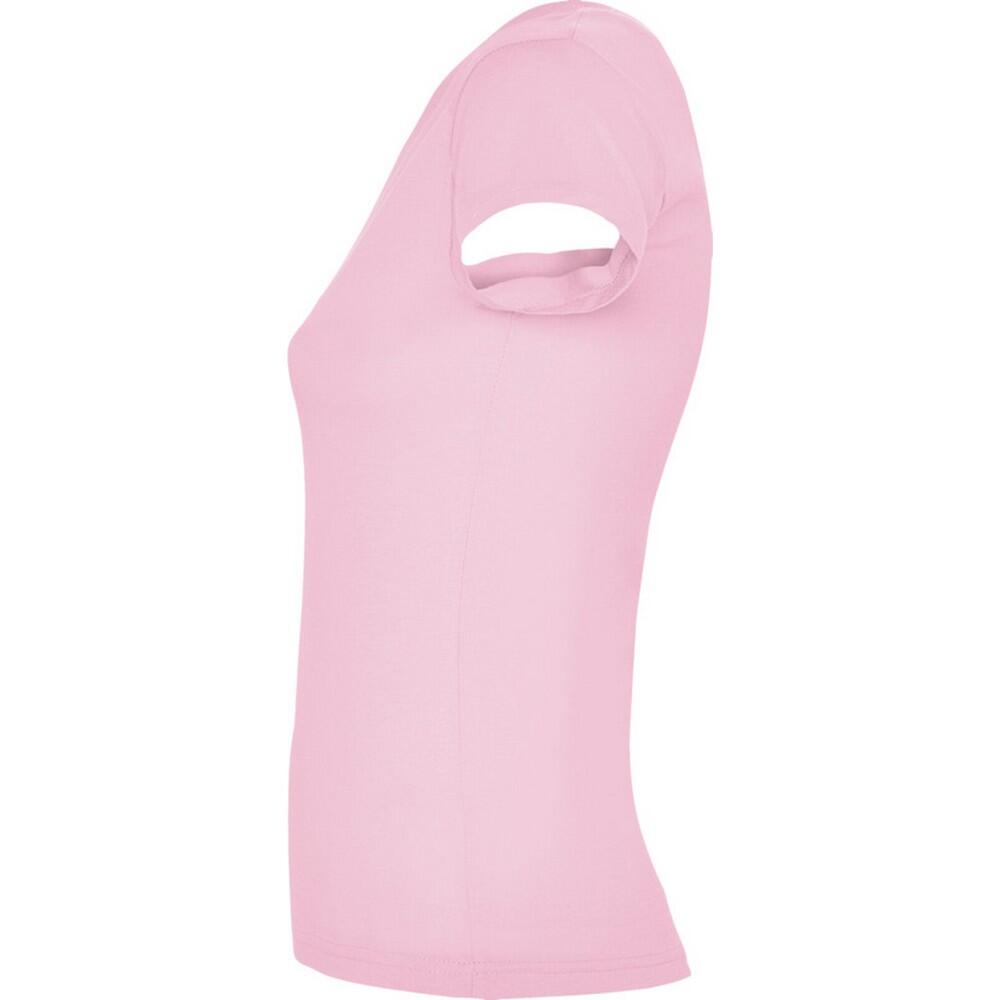 Camiseta Victoria para Mujer Rosa Claro 3/3