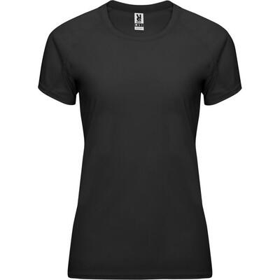 Dames bahrein sport tshirt met korte mouwen (donker zand)