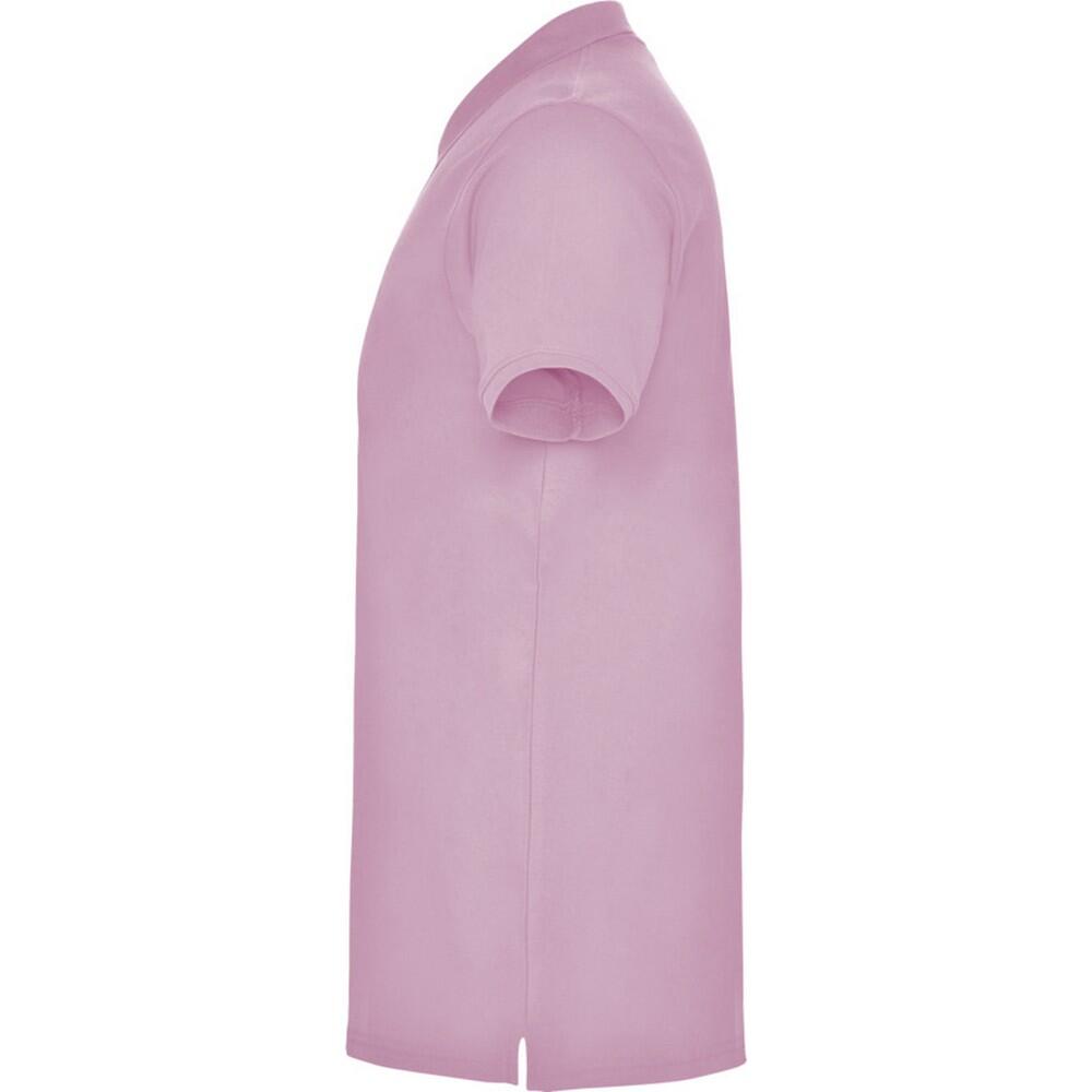 Heren Ster Poloshirt met Korte Mouwen (Lichtroze) 3/4