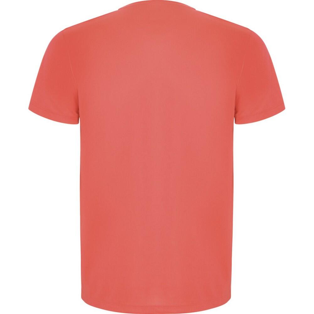 Camiseta Imola de Manga Corta Deportivo para Hombre Coral Fluorescente 2/3