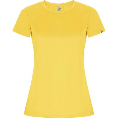Dames imola sport tshirt (massief zwart)