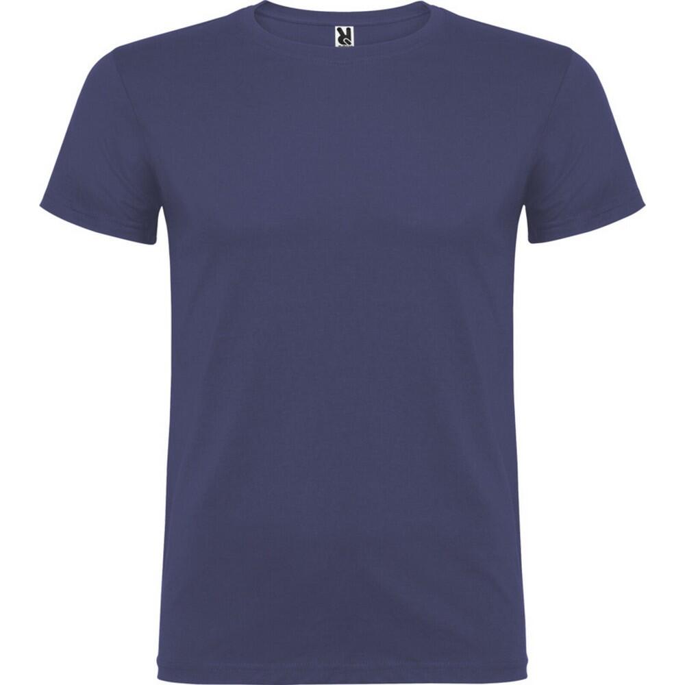 Roly - Tshirt Beagle Homme (bleu Denim) - T-shirt Manches Courtes - Bleu|gris - 52 2xl - Decathlon