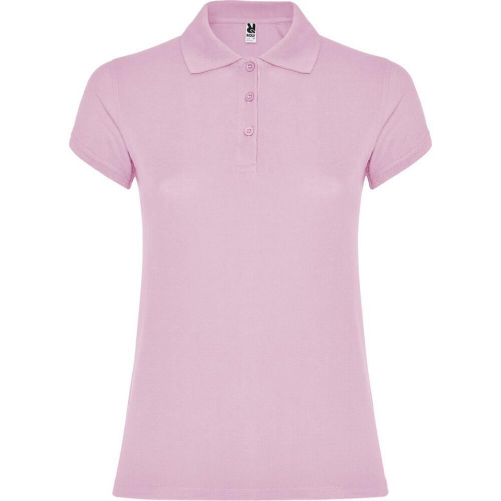Polo STAR Femme (Rose Clair)