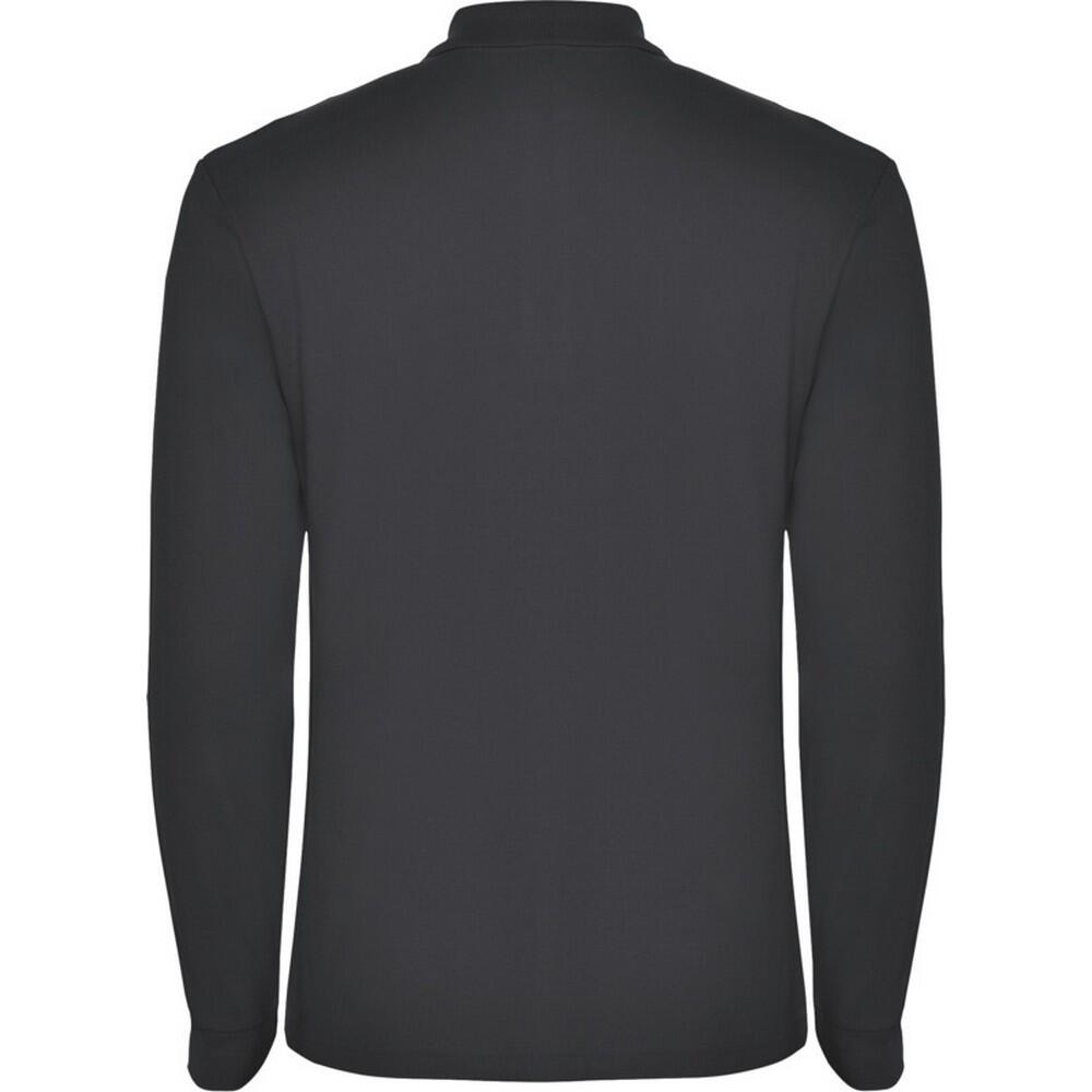 Polo Estrella de Manga Larga para Hombre Amarillo 2/4