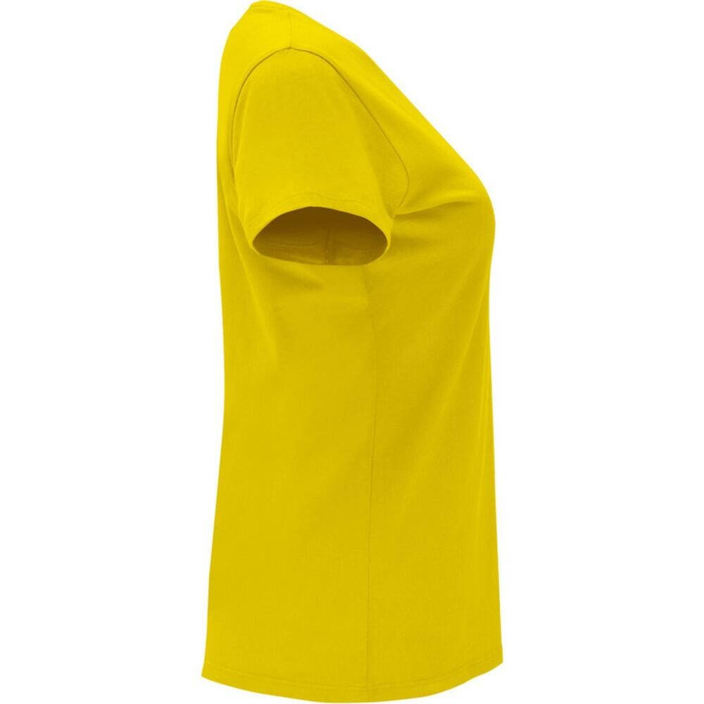 Tshirt CAPRI Femme (Jaune) 4/4