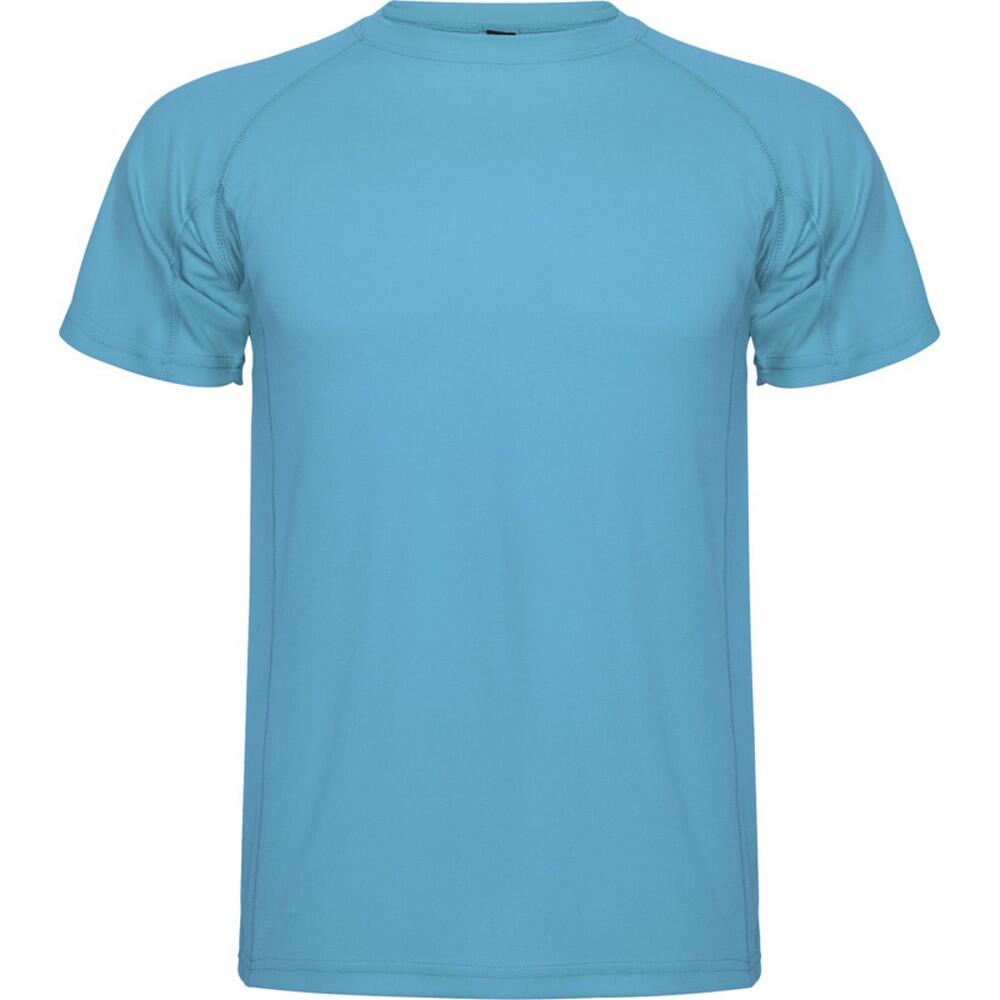 Heren Montecarlo Sport Tshirt met korte mouwen (Turquoise)