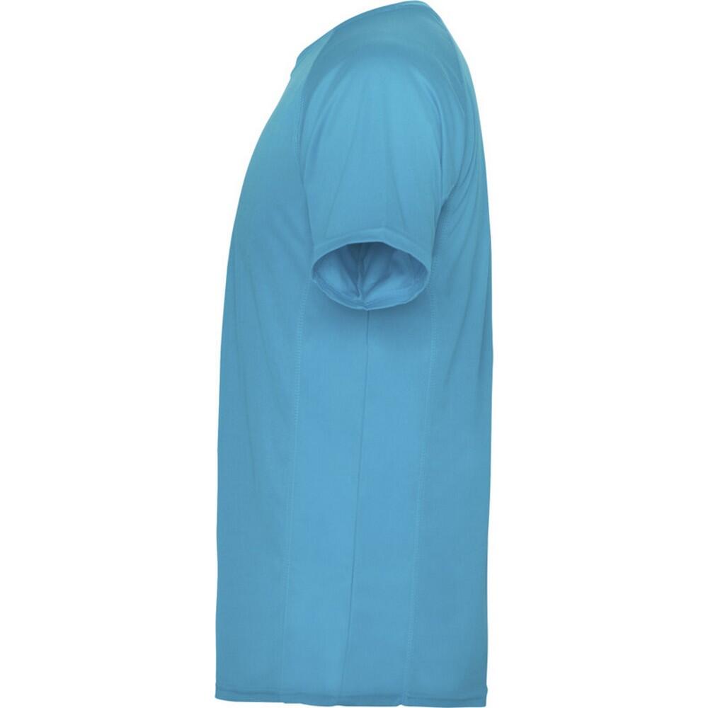 Tshirt MONTECARLO Homme (Turquoise Vif) 4/4