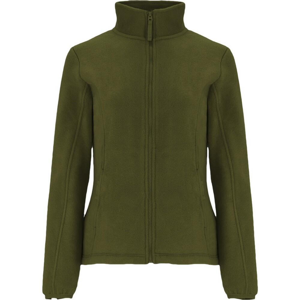 ROLY Womens/Ladies Artic Full Zip Fleece Jacket (Bottle Green)
